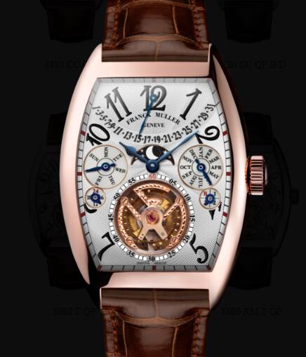 Review Replica Franck Muller Perpetual Calendar Watches for sale 8880 T QP 5N BRASMARRON - Click Image to Close